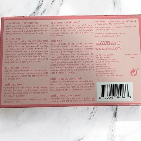 SLIP PETAL QUEEN ZIPPERED PILLOWCASE - Picture 4 of 5